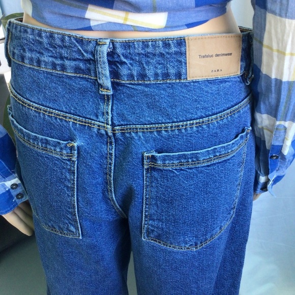 Zara Trafaluc Wide Leg Denimwear - Picture 2 of 11